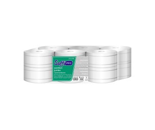 Туалетная бумага SoffiPRO Comfort, 2 сл., 170 м., 12 рул.